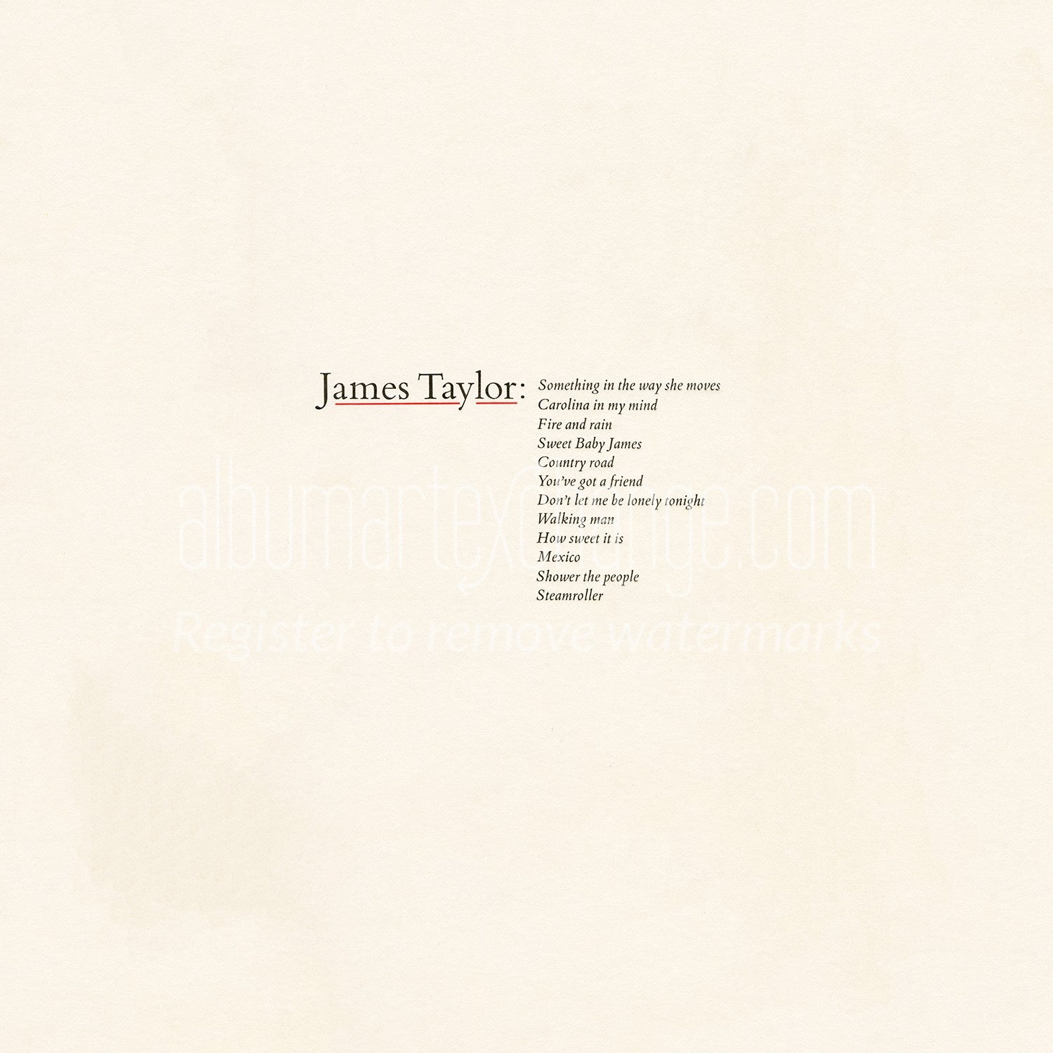 Buy James Taylor Online